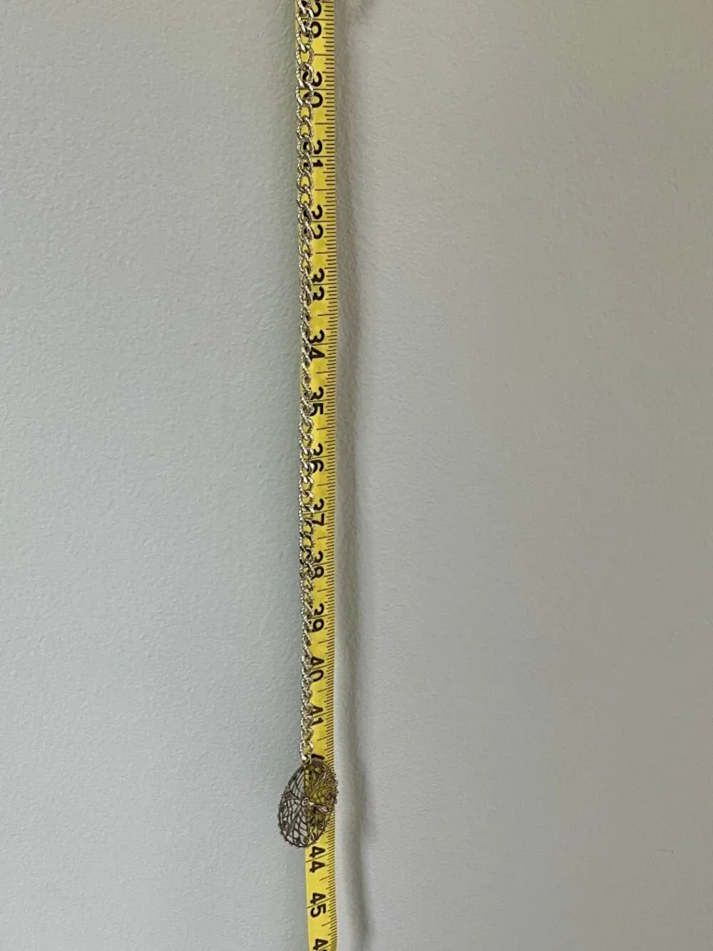Vintage-Style Silver-Tone Metal Multi-Chain Belt